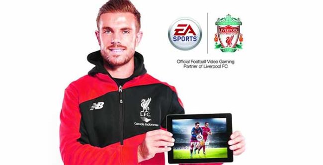 Jordan Henderson joins Messi on the FIFA 16 cover of UK & Ireland