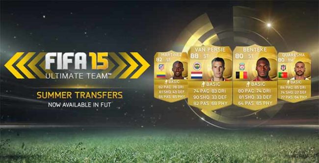 FIFA 15 Ultimate Team Summer Transfers
