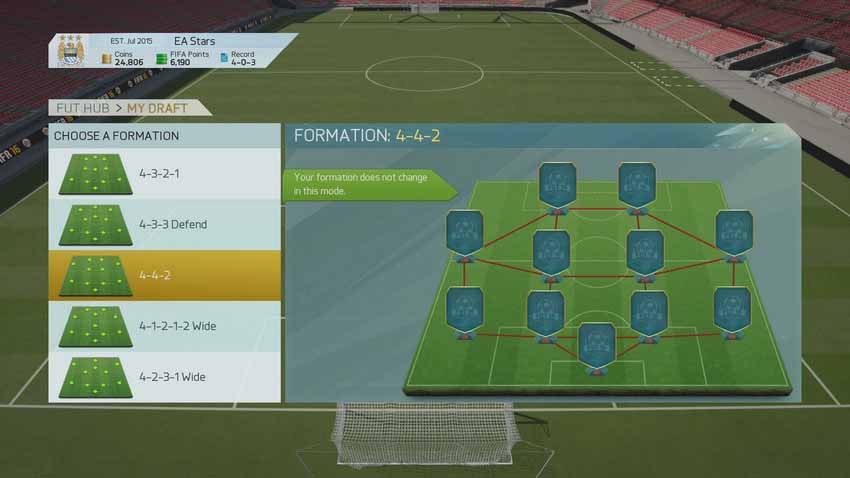 FUT 16 Draft: A New Way to Play FIFA