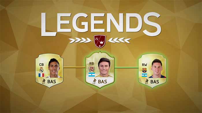 Eight New Legends are coming to FIFA 16