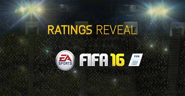 FIFA 16 Players with best ratings