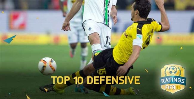 Best Defensive FIFA 16 Players