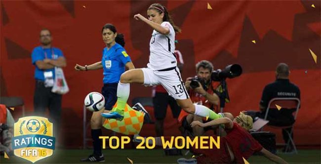 Best FIFA 16 Women's Players