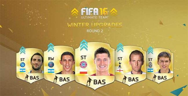 FIFA 16 Ultimate Team Winter Upgrades - Batch 2