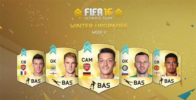 FIFA 16 Ultimate Team Winter Upgrades - Batch 3