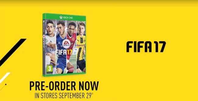 FIFA 17 Cover was revealed by EA Sports