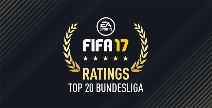 FIFA 17 Bundesliga Best Players - Top 20 of German League