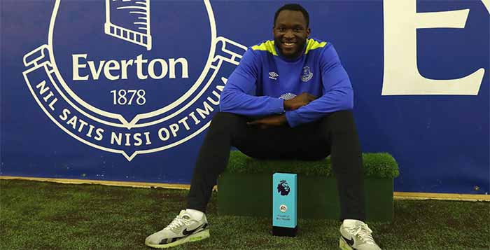 Interview to the March Premier League's POTM Romelu Lukaku