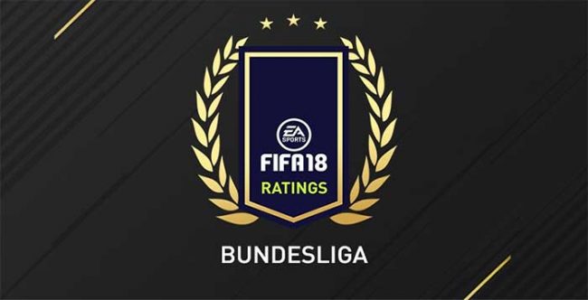 FIFA 18 Bundesliga Best Players - Top 30 of German League