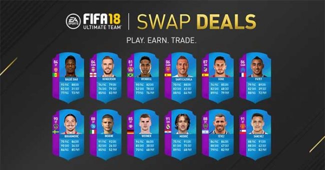 FUT 18 Swap Deals Event