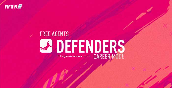 Free Agents Defenders for FIFA 19 Career Mode