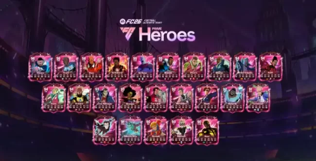 Football Club 26 Prime Heroes